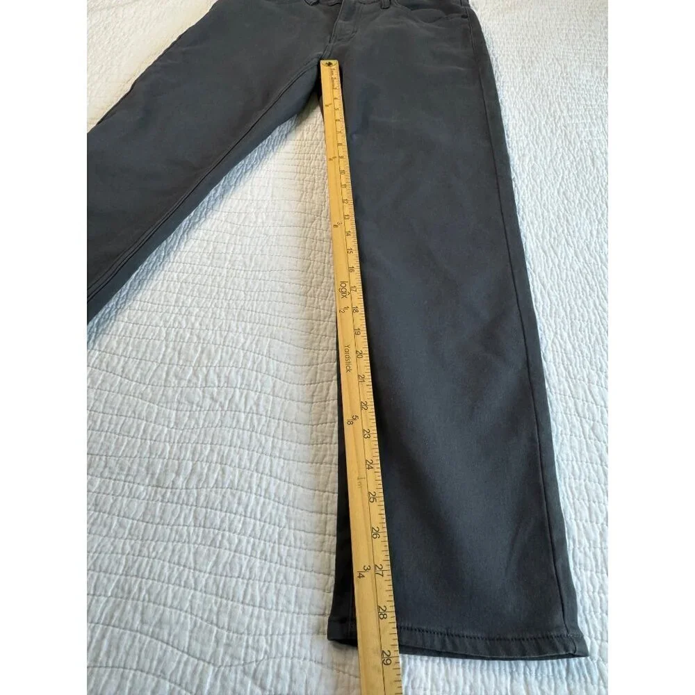 Banana Republic Mens Mid-Rise Casual Soft Pants 32WX30L Grey Stretchy - Picture 5 of 9